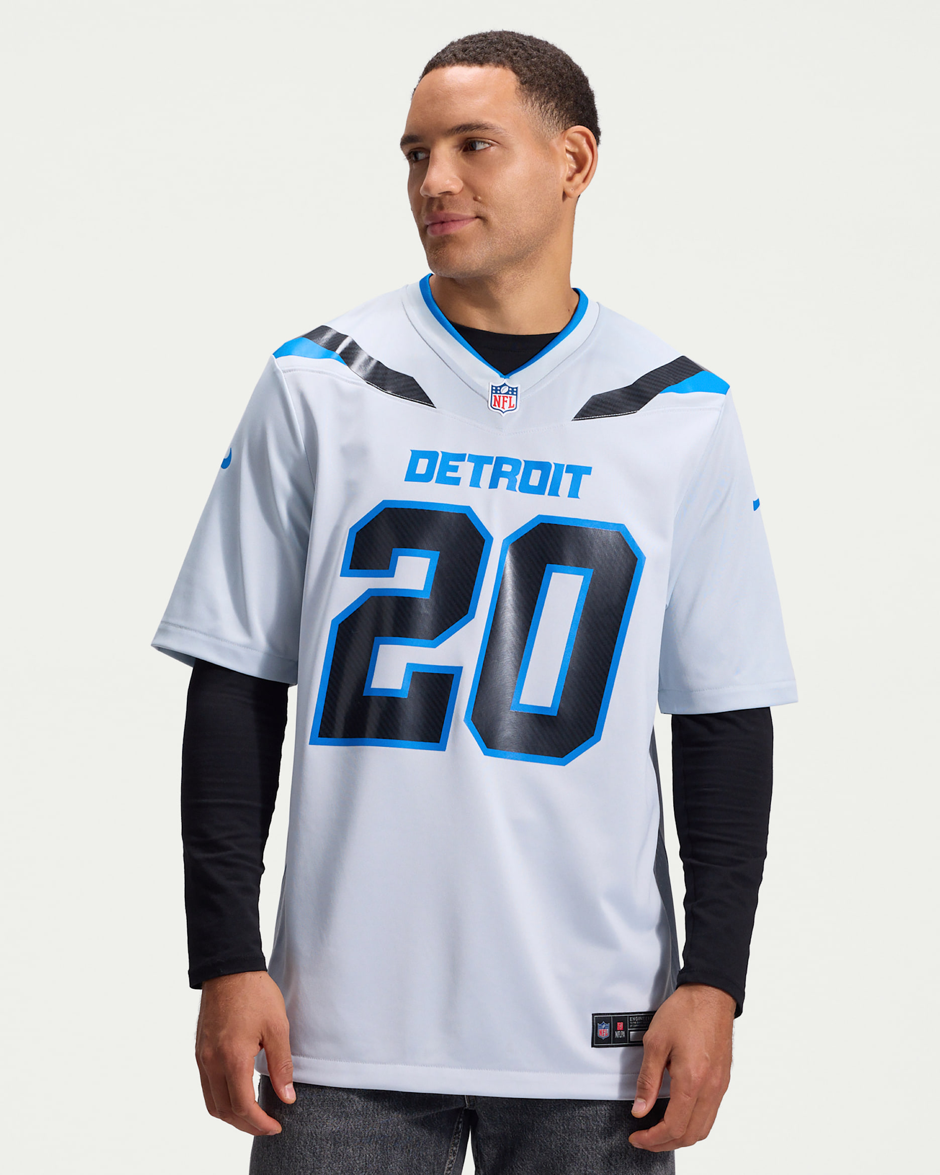 Barry Sanders Detroit Lions Rivalries Collection Men's Nike NFL